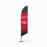 Angled Custom Flag