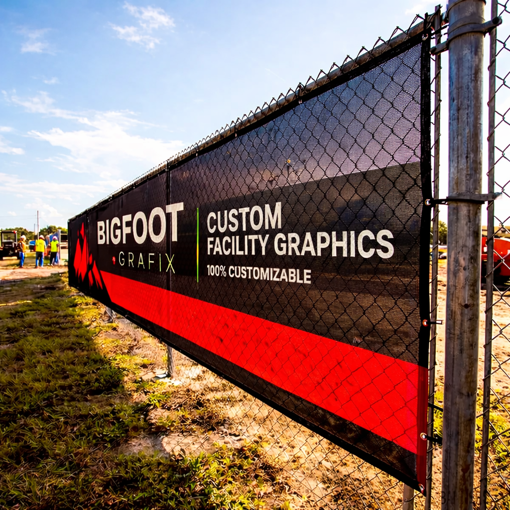 Fence Mesh Banner
